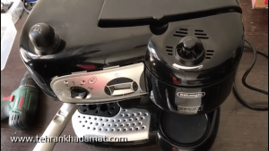 فیلم نحوه تعویض برد در قهوه ساز دلونگی مدل bco264