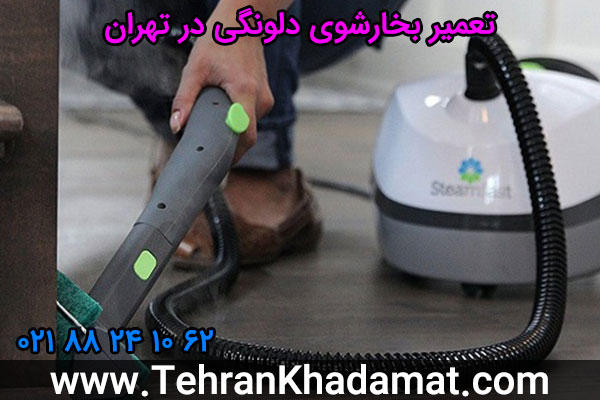 تعمیر بخارشوی دلونگی در تهران