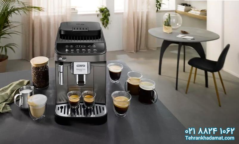 حل مشکل چشمک زدن چراغ قرمز در قهوهساز دلونگی